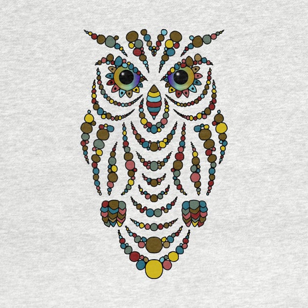 Jewel Owl by StephenBibbArt